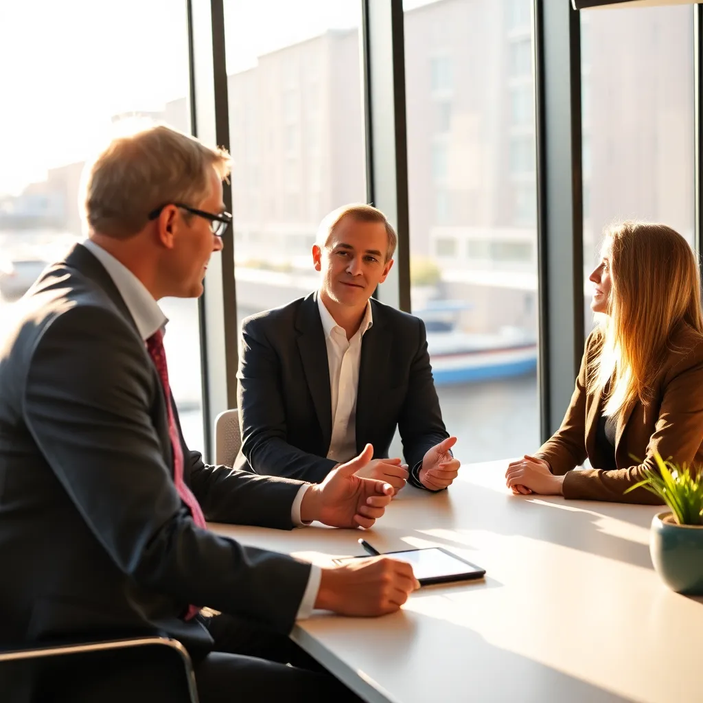 Coaching sessie tussen leidinggevende en medewerker